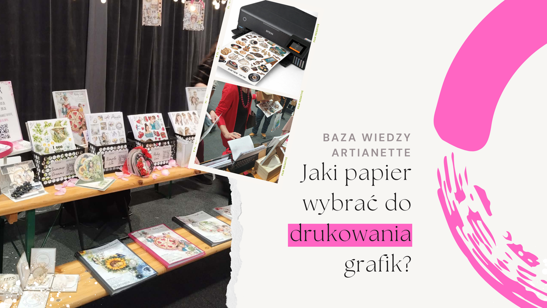 porównanie papierów do druku grafik scrapbookingowych