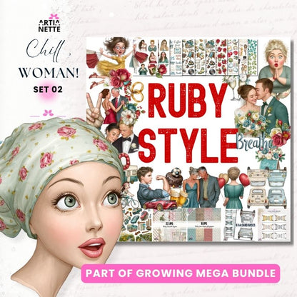 Chill Woman SET 02 – element rosnącego bundle, kupujesz raz i otrzymujesz bez dopłat wszystkie przyszłe dodatki oraz nowe materiały dodawane do zestawu