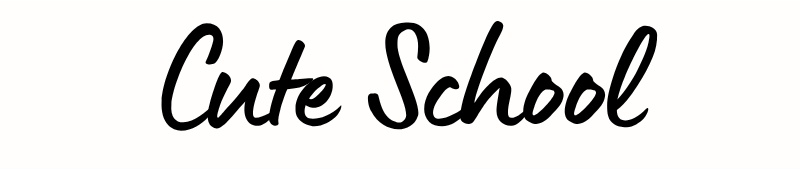 Cute School